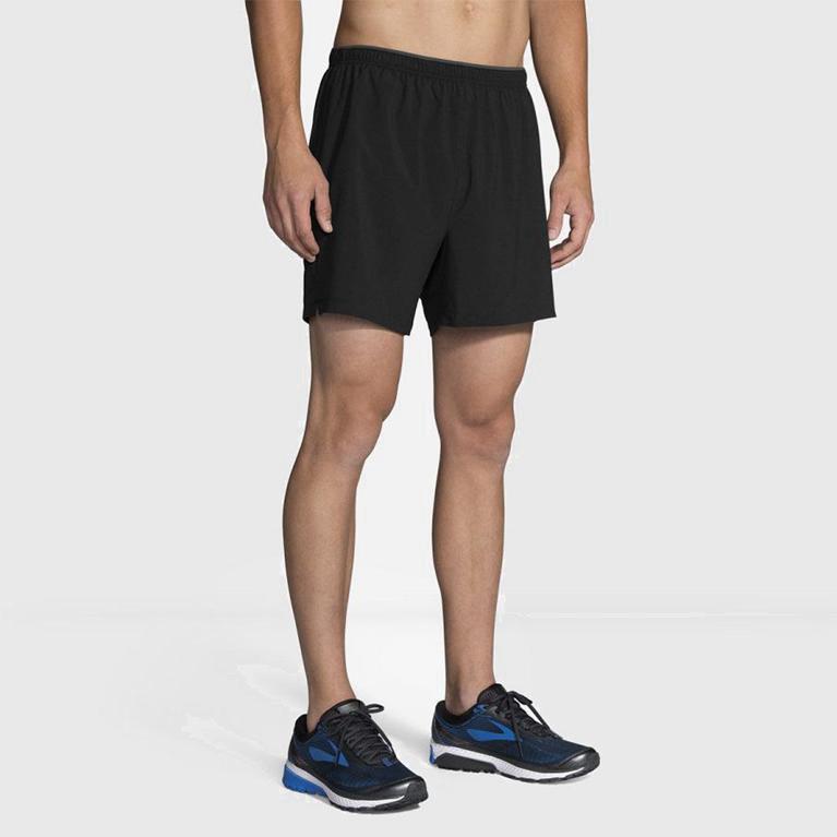 Brooks Go-To 5 Løpeshorts Herre Pris - Grå - Norge (COY470965)